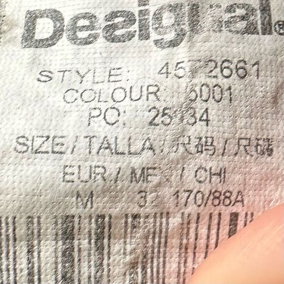 Desigual Rare Y2K Embroidered Fairy 90s Floral Dragon Top - Picture 6 of 6